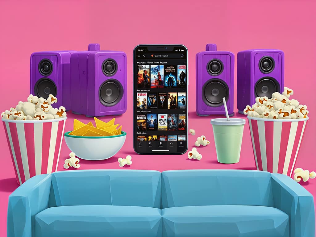 IPTV Streaming Smartphone Filme Serien Home Entertainment